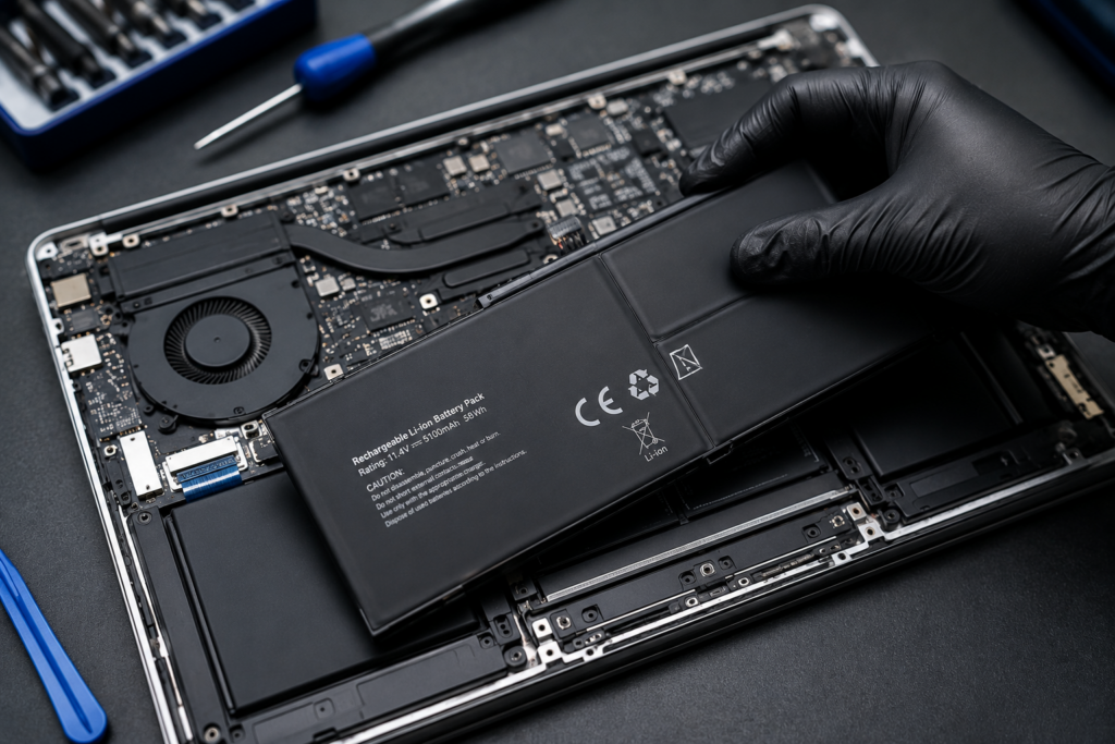 Remplacement de batterie MacBook Air et MacBook Pro chez MrTechRepair