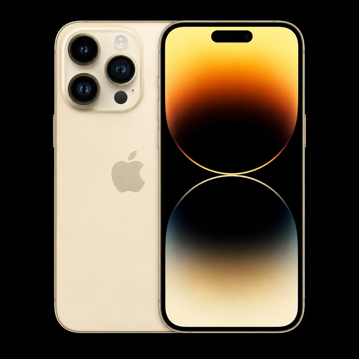 iPhone 14 Pro sur fond noir – réparation chez MrTechRepair à Fribourg